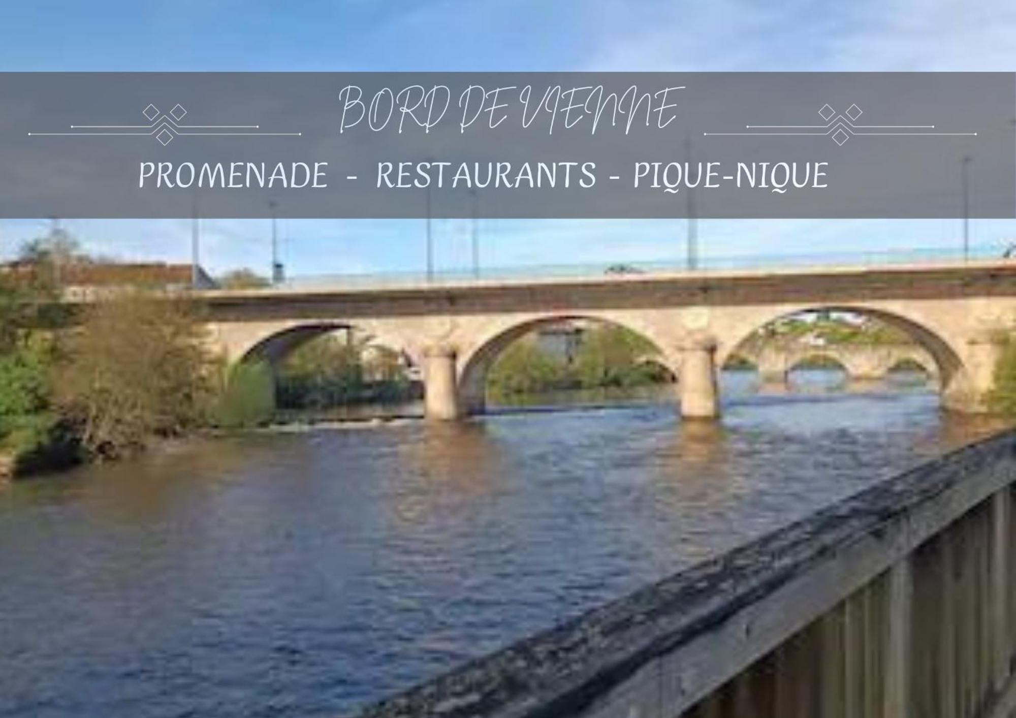 Appartement Chic & Baroque 5 Min Centre Ville Et Bord De Vienne Limoges Buitenkant foto